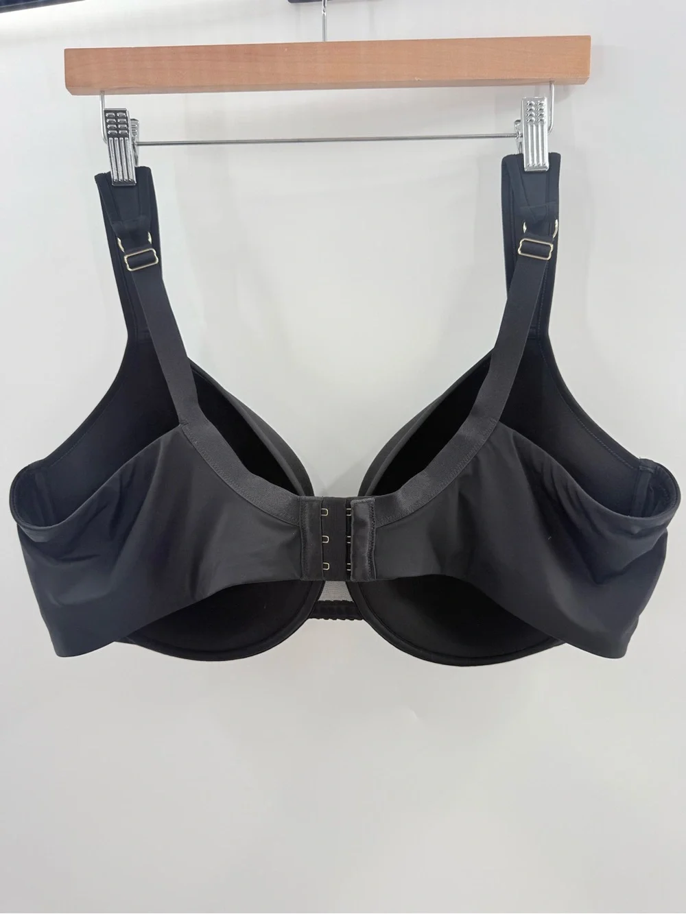 ThirdLove 24/7 Perfect Full Coverage Underwire Bra Black Comfy Size 44E